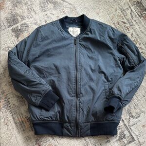 Boys Zara Navy Bomber Jacket